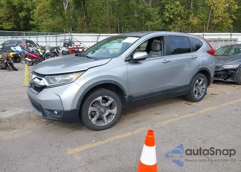 2018 Honda Cr-V Ex z USA, uszkodzony, nr VIN 7FARW2H57JE097318